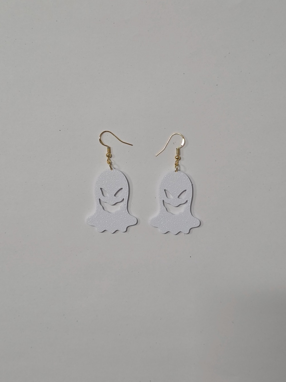 White Ghost Drop Earrings - Women Accessories